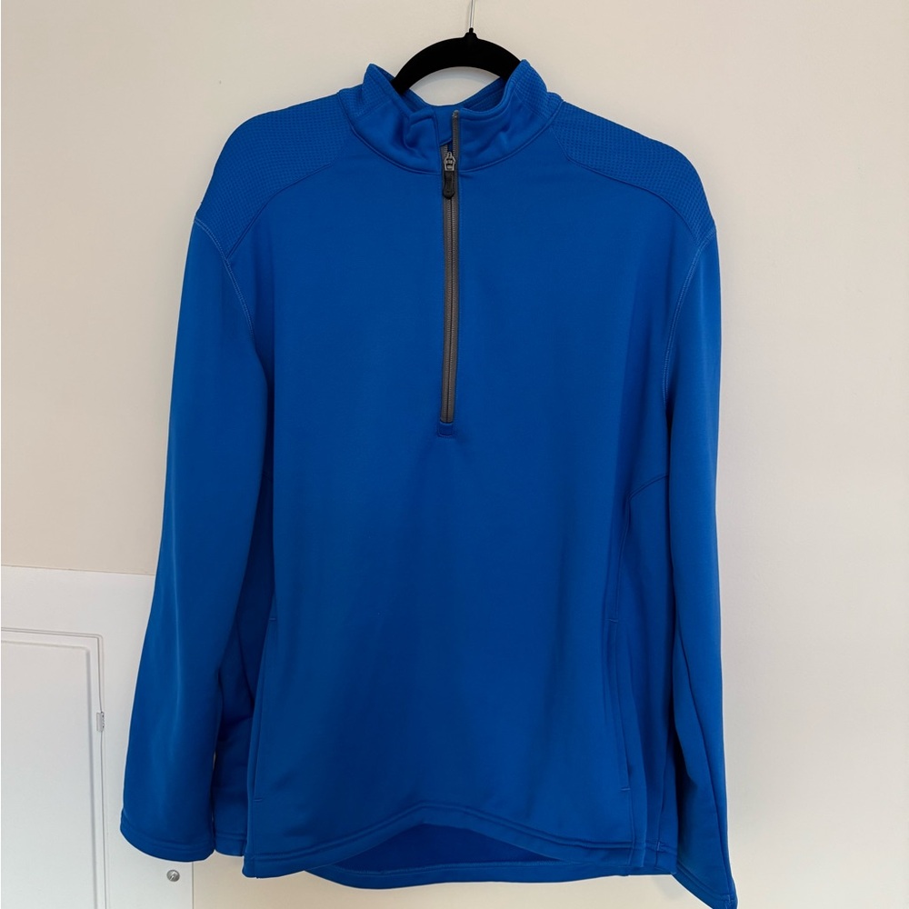 Under Armour Men’s Loose Fit Quarter Zip – Blue, Size Large